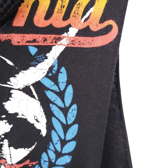 Rock Rose Couture LA Mesh Rock N Roll Muscle Tank - Picture 5 of 8